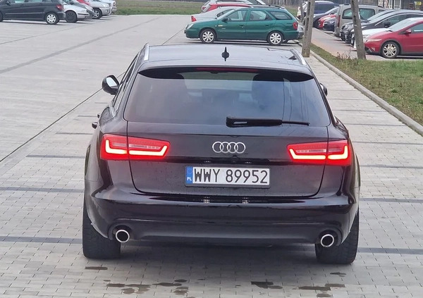 Audi A6 cena 62750 przebieg: 260000, rok produkcji 2012 z Wyszków małe 781